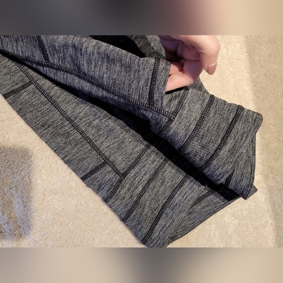 WOMEN'S Athleta Excursion Tight Jogger Leggings Size small dark grey rib knit - Picture 7 of 15